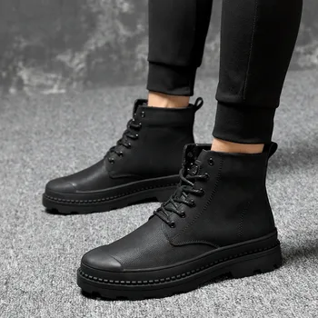 Male Boots Large Winter Shoes Big Size13 for Men Rubber Pu with Fur Casual TACTICAL Boot Mens Winter Footwear Bot Work
Male Boots Large Winter Shoes Big Size13 for Men Rubber Pu with Fur Casual TACTICAL Boot Mens Winter Footwear Bot Work