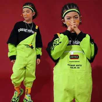 Adlut Kids Hip Hop Dance Costume performance wear Girls Boys Green playsuit overalls harem jazz jumpsuit one piece Pants
Adlut Kids Hip Hop Dance Costume performance wear Girls Boys Green playsuit overalls harem jazz jumpsuit one piece Pants