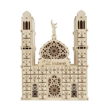 Muslim Wooden Calendar Battery Operated Crafts Home Decor Date Ornament Office Countdown EIDMUBARAK RAMADAN DIY Palace Gift Led
Muslim Wooden Calendar Battery Operated Crafts Home Decor Date Ornament Office Countdown EIDMUBARAK RAMADAN DIY Palace Gift Led