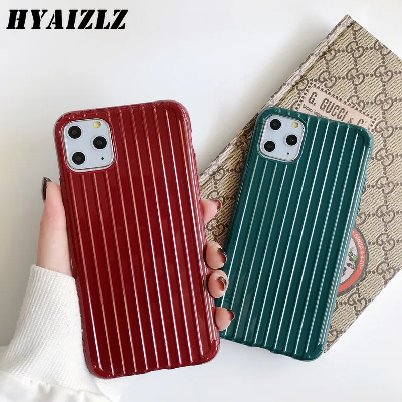 XR X Suitcase Style Case for iPhone 11 Pro Max XS 6 6s 7 8 Plus Soft TPU Phone Capa Simple Solid Color Striped Back Cover Coque
XR X Suitcase Style Case for iPhone 11 Pro Max XS 6 6s 7 8 Plus Soft TPU Phone Capa Simple Solid Color Striped Back Cover Coque