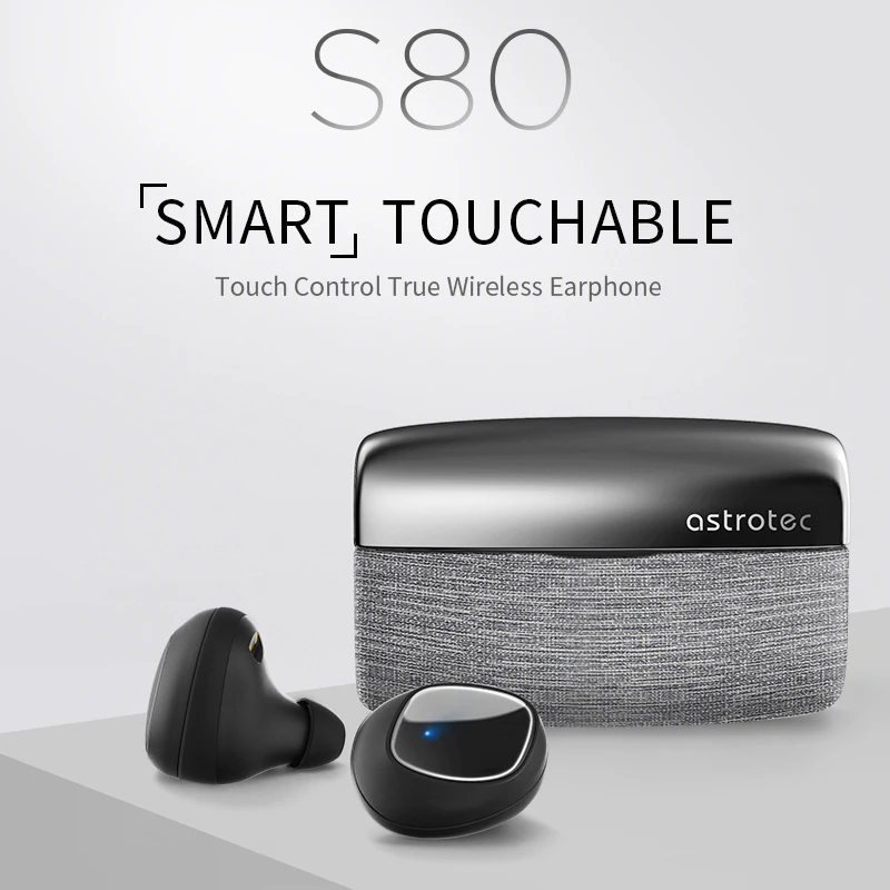 Astrotec S80 Wireless Bluetooth 5.0 Headset Tws Twins Waterproof Sport Earphone Noise Reduction Bass True Wireless Earbuds
Astrotec S80 Wireless Bluetooth 5.0 Headset Tws Twins Waterproof Sport Earphone Noise Reduction Bass True Wireless Earbuds