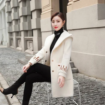 2020 new women's autumn and winter mink coat long-sleeved hooded super coat jacket elegant coat loose size S-3XL
2020 new women's autumn and winter mink coat long-sleeved hooded super coat jacket elegant coat loose size S-3XL