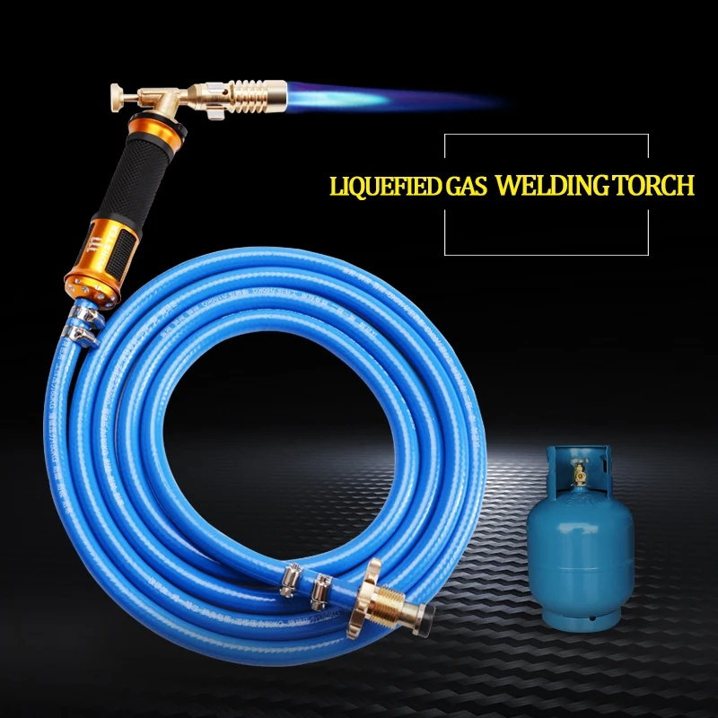 Electronic Ignition Liquefied Gas Welding Torch Kit with 3M Hose for Soldering Cooking Brazing Heating Lighting
Electronic Ignition Liquefied Gas Welding Torch Kit with 3M Hose for Soldering Cooking Brazing Heating Lighting