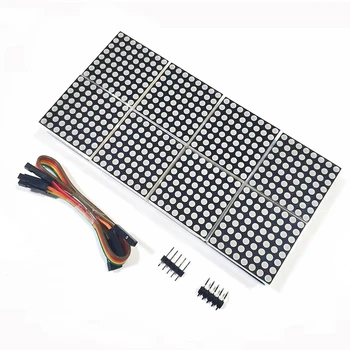 MAX7219 dot matrix module 8 dot matrix 2*4 display module MCU control driver module
MAX7219 dot matrix module 8 dot matrix 2*4 display module MCU control driver module