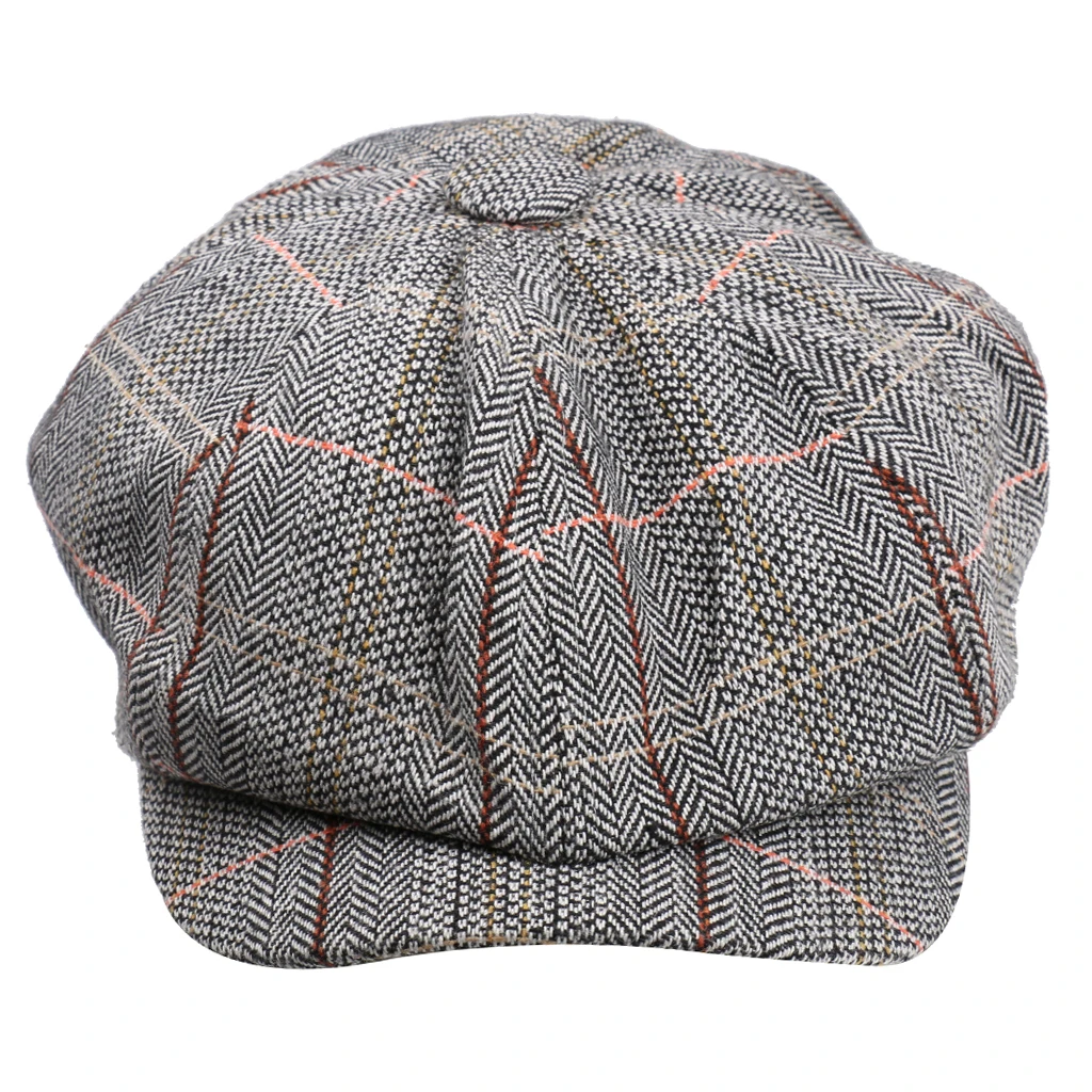Lattice Newsboy Cap Vintage French Beret Caps Beanie Hats Cotton for Men Women Boys Girls Casual Outdoors Lattice Newsboy Cap Vintage French Beret Caps Beanie Hats Cotton for Men Women Boys Girls Casual Outdoors