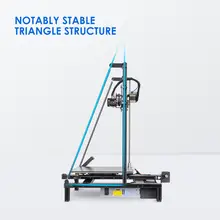 LONGER LK5 Pro FDM 3D Printer Printer Size 300*300*400mm Open Source 4.3” Full Color Touch Screen Big Size High Precision