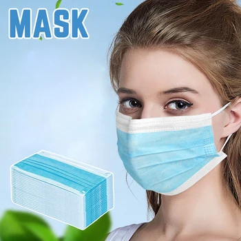 20/40/60/100pcs 3 Layers Disposable Masks Non-woven Disposable Anti-Dust Face Mouth Masks Earloops Masks
20/40/60/100pcs 3 Layers Disposable Masks Non-woven Disposable Anti-Dust Face Mouth Masks Earloops Masks