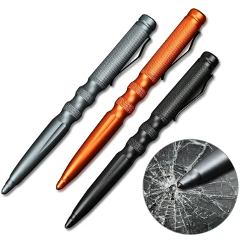 

Tactical Pen Self Defense Glass Breaker Emergency Survival Gear Aluminum Refill Outdoor Multi-Function Weapons Tungsten Steel