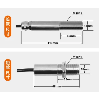 Infrared Temperature Sensor Industrial Temperature Transmitter 4-20mA Non-contact Probe
Infrared Temperature Sensor Industrial Temperature Transmitter 4-20mA Non-contact Probe