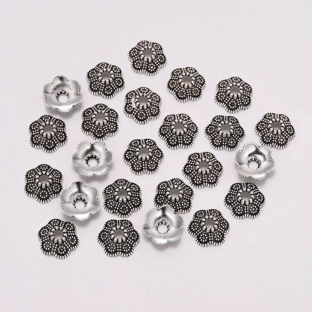 50pcs/lot 10.5mm Antique Tibetan Carved Out Flower Loose Needlework Sparer Torus End Bead Caps For DIY Earrings Making Findings
50pcs/lot 10.5mm Antique Tibetan Carved Out Flower Loose Needlework Sparer Torus End Bead Caps For DIY Earrings Making Findings