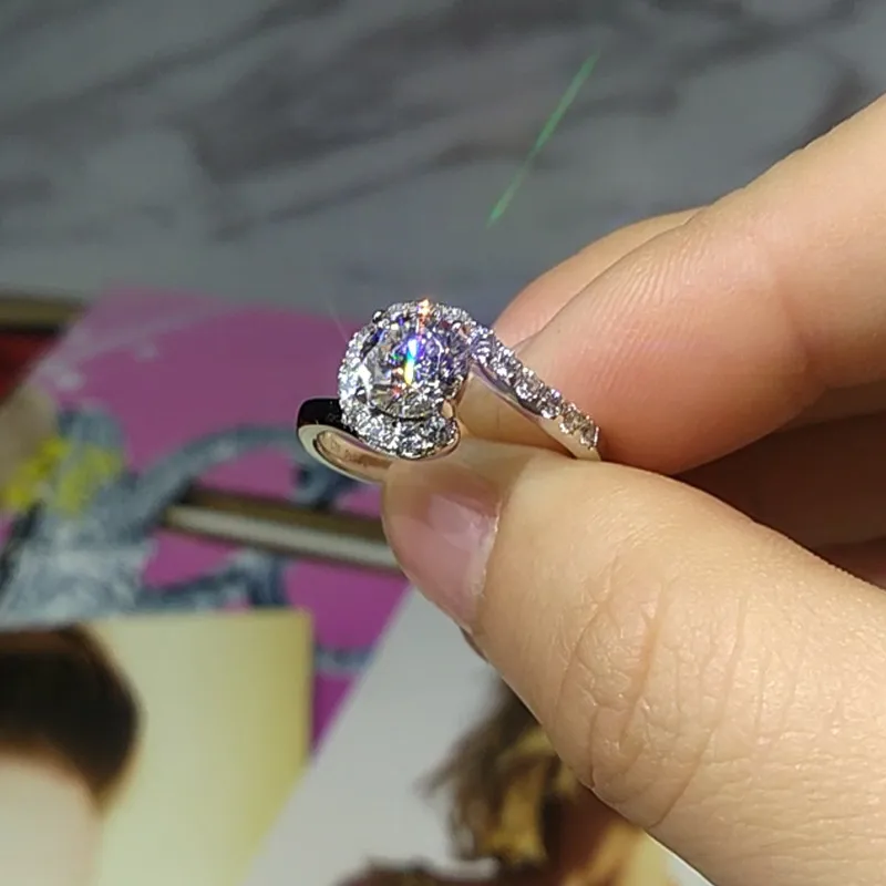 CC Trendy Jewelry S925 Rings For Women Cubic Zirconia Charms Bridal Wedding Engagement White Gold Color Ring Drop Shipping 36 H02849c3e68284dba9675a7f49df77cd7O