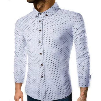 Newest High-count Cotton Mushroom Printed Shirt for Men's Long-sleeved Shirt Blue White Shirt Long Sleeve White Shirt
Newest High-count Cotton Mushroom Printed Shirt for Men's Long-sleeved Shirt Blue White Shirt Long Sleeve White Shirt