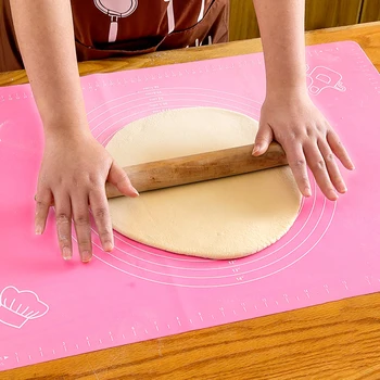 Silicone Baking Mat for Dough Rolling Mat Non-Stick Kneading Silicone Dough Mat with Scale Bakeware
Silicone Baking Mat for Dough Rolling Mat Non-Stick Kneading Silicone Dough Mat with Scale Bakeware