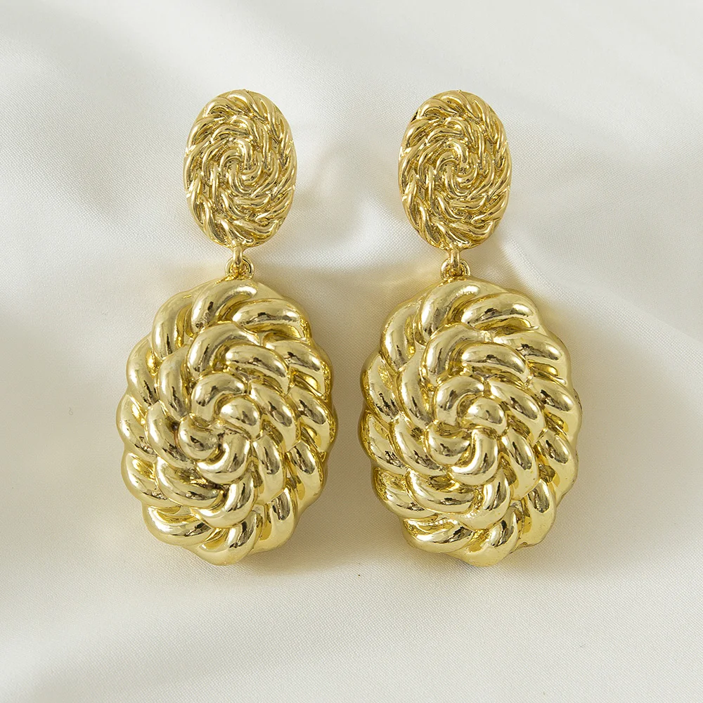 Фото Accessories for jewelry Drop Dangle Earrings Gold Trend Fashion earrings Women Luxury charms Wedding Jewelry | Украшения и
