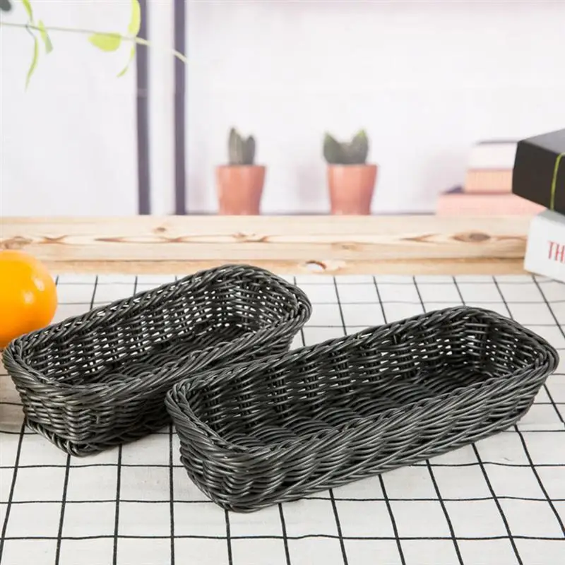 1pc Bread Storage Tray Dinner Coffee Breakfast Serving Tray Rectangular Hand-Woven Tea Tray Home Decoration Crafts
1pc Bread Storage Tray Dinner Coffee Breakfast Serving Tray Rectangular Hand-Woven Tea Tray Home Decoration Crafts