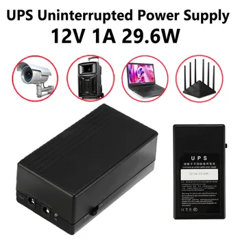 12V 1A 29.6W UPS Uninterrupted Backup Power Supply Mini Battery For Camera Router Security Standby Power Supply 111 x 43mm 60 x
12V 1A 29.6W UPS Uninterrupted Backup Power Supply Mini Battery For Camera Router Security Standby Power Supply 111 x 43mm 60 x