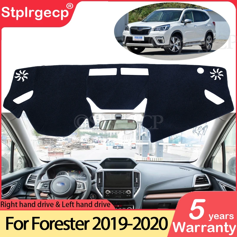 for Subaru Forester 2019 2020 SK Anti-Slip Mat Dashboard Cover Pad Sunshade Dashmat Protect Carpet Anti-UV Car Accessories Rug | Автомобили