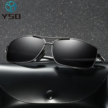 YSO New Brand Men Sunglasses Aluminium Frame Polarized UV Protection Men Glasses For Car Driving Black Male Goggles 2458
YSO New Brand Men Sunglasses Aluminium Frame Polarized UV Protection Men Glasses For Car Driving Black Male Goggles 2458