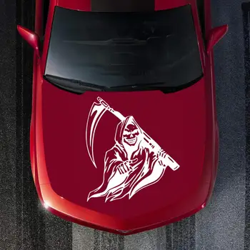 Ghost Skull Head Car PVC Sticker for Auto Cars Trucks White 
Ghost Skull Head Car PVC Sticker for Auto Cars Trucks White