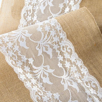 Rustic Burlap Hessian Lace Floral Table Runner Wedding Party Home Decor Vintage Or Shabby Chic Wedding Theme
Rustic Burlap Hessian Lace Floral Table Runner Wedding Party Home Decor Vintage Or Shabby Chic Wedding Theme