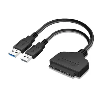 22 Pin SATA to USB 3.0 Adapter Cable for 2.5 Inch SATA Hard Disk Drive Converter Replacement for Windows 10/8/7
22 Pin SATA to USB 3.0 Adapter Cable for 2.5 Inch SATA Hard Disk Drive Converter Replacement for Windows 10/8/7