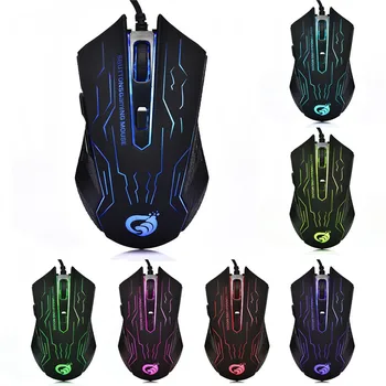 Professional Wired Gaming Mouse 7 Buttons 3600 DPI RGB Optical USB Mouse Gamer Mice Game Mouse Silent Mouse For PC Laptop
Professional Wired Gaming Mouse 7 Buttons 3600 DPI RGB Optical USB Mouse Gamer Mice Game Mouse Silent Mouse For PC Laptop