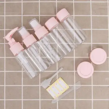 Mini Alcohol Bottling Plastic Atomizer Transparent Airplane Travel Kit Shower Gel Cosmetic Shampoo Cosmetic Travel Bottle
Mini Alcohol Bottling Plastic Atomizer Transparent Airplane Travel Kit Shower Gel Cosmetic Shampoo Cosmetic Travel Bottle