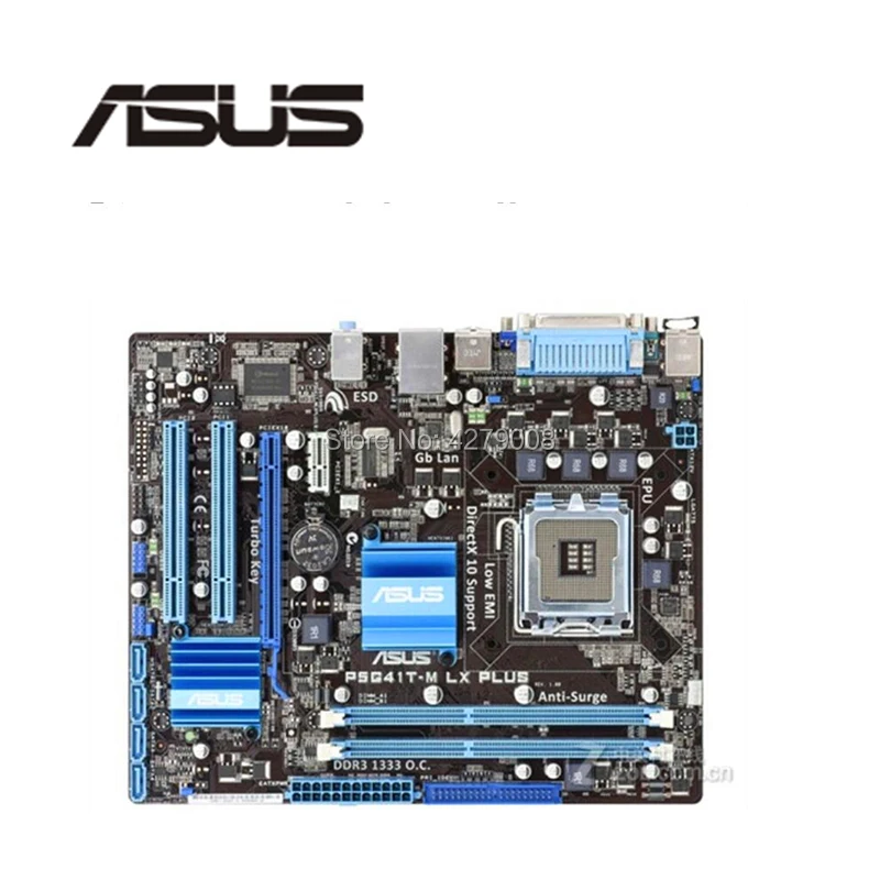 LGA775 For ASUS P5G41T-M LX PLUS Original Used Desktop G41 775 Motherboard DDR3 USB2.0 SATA2
LGA775 For ASUS P5G41T-M LX PLUS Original Used Desktop G41 775 Motherboard DDR3 USB2.0 SATA2