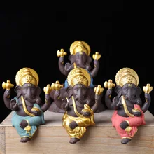 Ceramic India Elephant God Figurines Ganesha Home Decor Purple sand Buddha Statues buda Decoration landscape Garden decors 
Ceramic India Elephant God Figurines Ganesha Home Decor Purple sand Buddha Statues buda Decoration landscape Garden decors