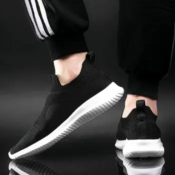 Large Size Summer Men Sneakers Sock Men's Sport Shoes Men's Sports Shoes Running Light Gym Shoes Men Black Trainers Tennis E-206
Large Size Summer Men Sneakers Sock Men's Sport Shoes Men's Sports Shoes Running Light Gym Shoes Men Black Trainers Tennis E-206