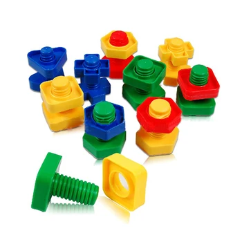 12pcs Kids Building Block Early Educational Matching Egg Screws Set Toy Plastic Color Shape Match Learning Toys For Over 2 Years
12pcs Kids Building Block Early Educational Matching Egg Screws Set Toy Plastic Color Shape Match Learning Toys For Over 2 Years