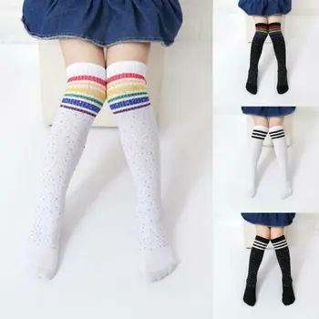 New Baby Kids Girls Stripe Knee High Tights Cute Sequins Glitter Stretchy Stockings Children Diamond Stockings Autumn Long Tight 
New Baby Kids Girls Stripe Knee High Tights Cute Sequins Glitter Stretchy Stockings Children Diamond Stockings Autumn Long Tight