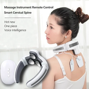 Smart Magnetic Pulse Heated Electric Neck Massager Professional Cervical Massage Tool Heating Three Heads With Remote Control
Smart Magnetic Pulse Heated Electric Neck Massager Professional Cervical Massage Tool Heating Three Heads With Remote Control
