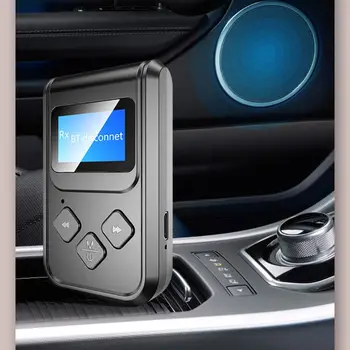 T15 Bluetooth Adapter Bluetooth 5.0 Audio Receiver Transmitter 3.5MM AUX Jack Stereo LCD Display For PC TV Car
T15 Bluetooth Adapter Bluetooth 5.0 Audio Receiver Transmitter 3.5MM AUX Jack Stereo LCD Display For PC TV Car