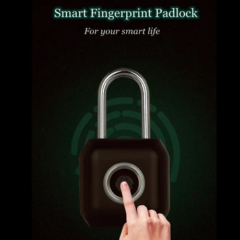 Smart Fingerprint Small USB Charging Fingerprint Lock Electronic Bedroom Intelligent Padlock
Smart Fingerprint Small USB Charging Fingerprint Lock Electronic Bedroom Intelligent Padlock