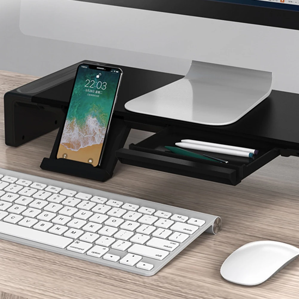 Delicate Display Increase Height Holder High-quality Desktop Computer Monitor Base Stand Desk Storage Box Bracket Rack Black
Delicate Display Increase Height Holder High-quality Desktop Computer Monitor Base Stand Desk Storage Box Bracket Rack Black