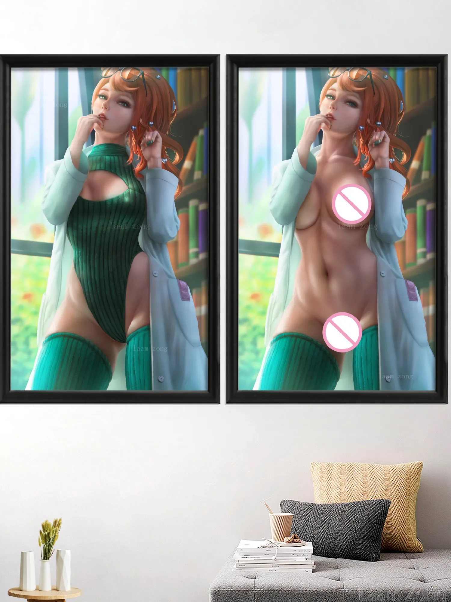 Sonia Kawaii аниме Сексуальный Обнаженный мультфильм художественный плакат пользовательский Декор для гостиной спальни печатные фотообои для д...
Sonia Kawaii аниме Сексуальный Обнаженный мультфильм художественный плакат пользовательский Декор для гостиной спальни печатные фотообои для д...