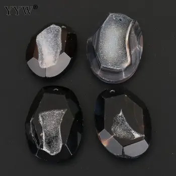 Maixed 10pcs Natural Agated Druzy Pendant For Women Men Black Druzy Style Ice Quartz Agates Pendant Charms Necklace Making Diy 
Maixed 10pcs Natural Agated Druzy Pendant For Women Men Black Druzy Style Ice Quartz Agates Pendant Charms Necklace Making Diy