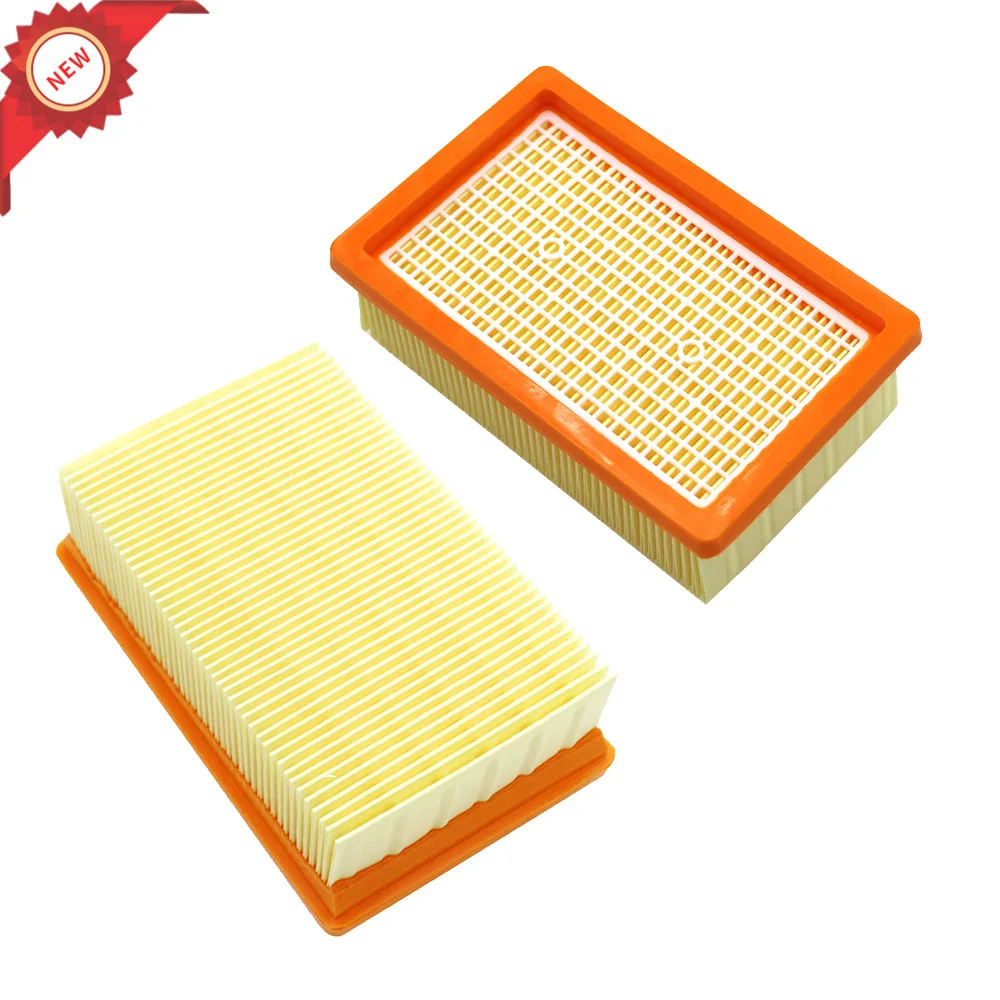 Flat-Pleated Filter for KARCHER MV4 MV5 MV6 WD4 WD5 WD6 Wet and Dry Vacuum Cleaner Parts #2.863-005.0 HEPA Filters
Flat-Pleated Filter for KARCHER MV4 MV5 MV6 WD4 WD5 WD6 Wet and Dry Vacuum Cleaner Parts #2.863-005.0 HEPA Filters