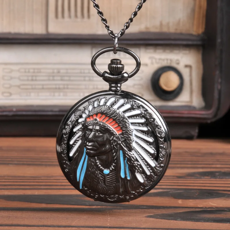 Vintage Exquisite Design Indian Pattern Pocket Watch Large Quartz Pocket Watch Gift
Vintage Exquisite Design Indian Pattern Pocket Watch Large Quartz Pocket Watch Gift