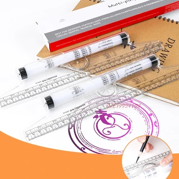 1 pcs 30cm Angle Parallel Ruler Painting Design Ruler Drawing Multifunction Ruler Drawing Balance Ruler
1 pcs 30cm Angle Parallel Ruler Painting Design Ruler Drawing Multifunction Ruler Drawing Balance Ruler