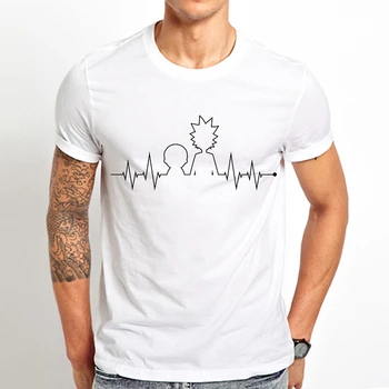 Heartbeat geek anime funny t shirt men summer new white casual homme cool ricky morti t-shirt unisex
Heartbeat geek anime funny t shirt men summer new white casual homme cool ricky morti t-shirt unisex