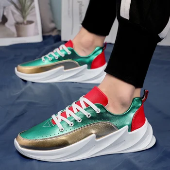 Thick Bottom Sports Casual Shoes Fashion Wild Personality Outdoor Men's Shoes
Thick Bottom Sports Casual Shoes Fashion Wild Personality Outdoor Men's Shoes