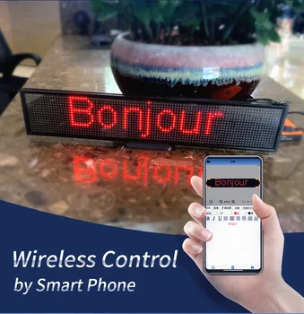 P5 20"x9.6" 12V Car Indoor Full Color LED Programmable Scrolling Display Message Board can Edit Text for Business,Window sign
P5 20"x9.6" 12V Car Indoor Full Color LED Programmable Scrolling Display Message Board can Edit Text for Business,Window sign