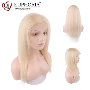 Blonde 613 Color Lace Front Wig Brazilian Remy Human Hair 13X4 Lace Wig Long Straight Pre Plucked Ombre Wig 150%Density Euphoria
Blonde 613 Color Lace Front Wig Brazilian Remy Human Hair 13X4 Lace Wig Long Straight Pre Plucked Ombre Wig 150%Density Euphoria
