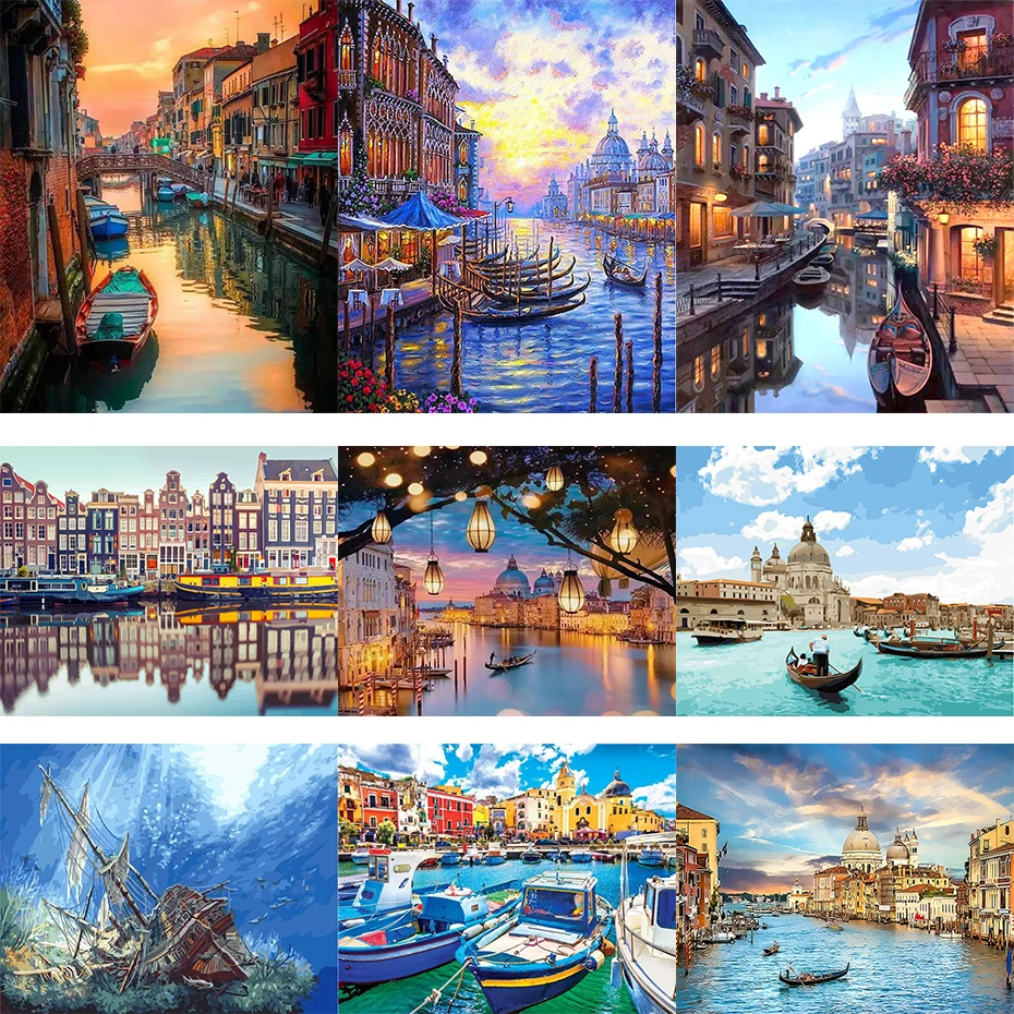 tapb Paint By Numbers Venice Scenery On Canvas Handpainted Gift DIY frame Drawing By Numbers Seaside Home Decoration Kits
tapb Paint By Numbers Venice Scenery On Canvas Handpainted Gift DIY frame Drawing By Numbers Seaside Home Decoration Kits