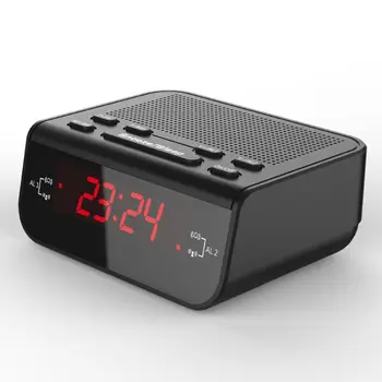 Digital FM Alarm Clock Radio With Dual Alarm Sleep Timer LED Red Time Display
Digital FM Alarm Clock Radio With Dual Alarm Sleep Timer LED Red Time Display