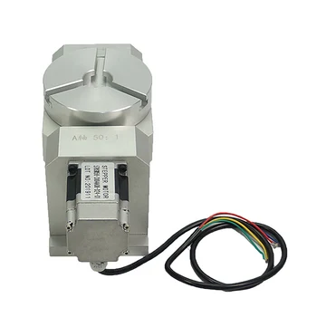 4th 5th axis Rotary axis CNC dividing head 50:1 harmonic reducer harmonic gearbox (no hysteresis) for DIY cnc router engraver
4th 5th axis Rotary axis CNC dividing head 50:1 harmonic reducer harmonic gearbox (no hysteresis) for DIY cnc router engraver