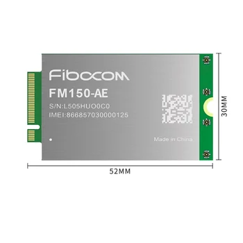 5G 4G 3G FM150 Module SDX55 Chipset SA / NSA Networking Mode Supports USB3.1/3.0 Endc 5GSub-6 4 Antennas +1 GPS
5G 4G 3G FM150 Module SDX55 Chipset SA / NSA Networking Mode Supports USB3.1/3.0 Endc 5GSub-6 4 Antennas +1 GPS