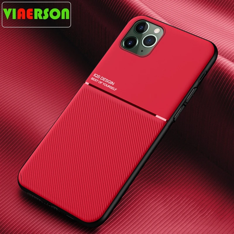 Чехол для iPhone 11 Pro XR X 10 XS Max 7 8 Plus 12 кожаный матовый | Мобильные телефоны и